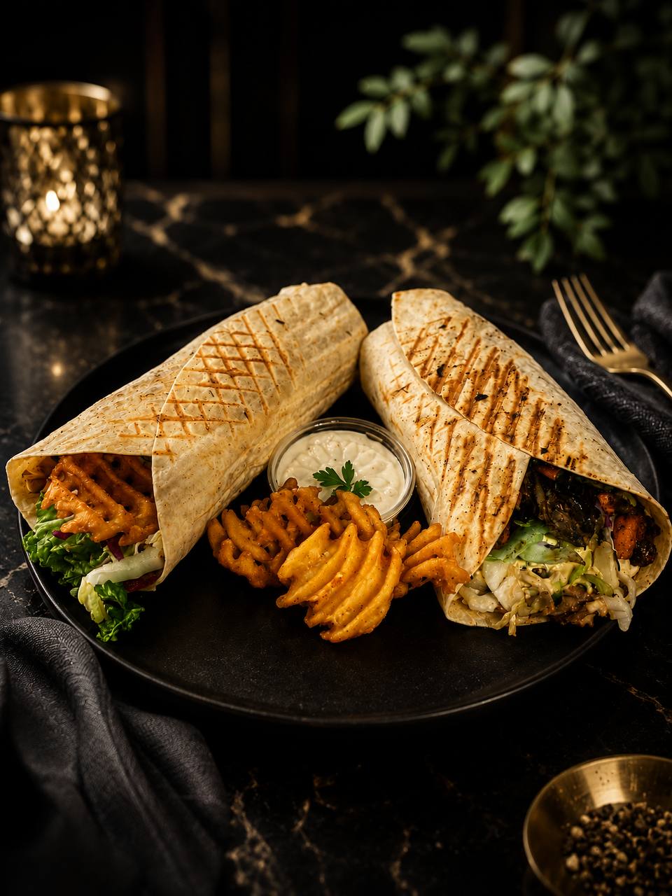 COUBLE SHAWARMA KEBAB