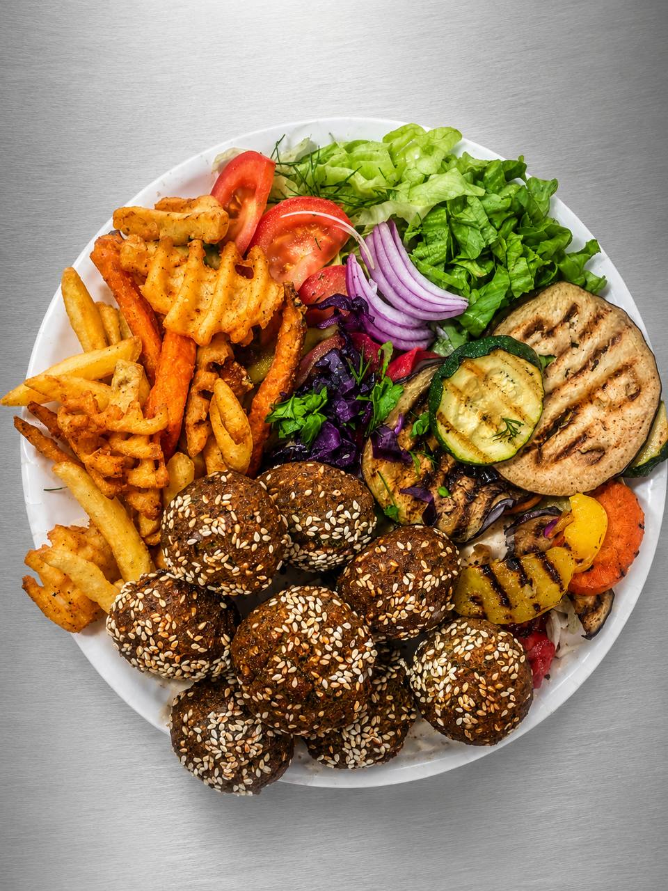 PLATE FALAFEL GEMUSE